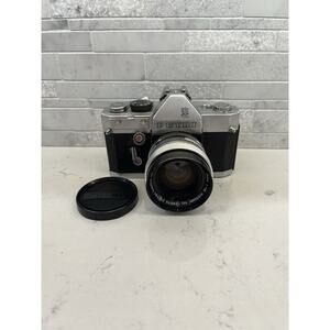 Petri V6 II SLR 35mm Film Camera C.C Auto 55mm F1.8 * WORKS *